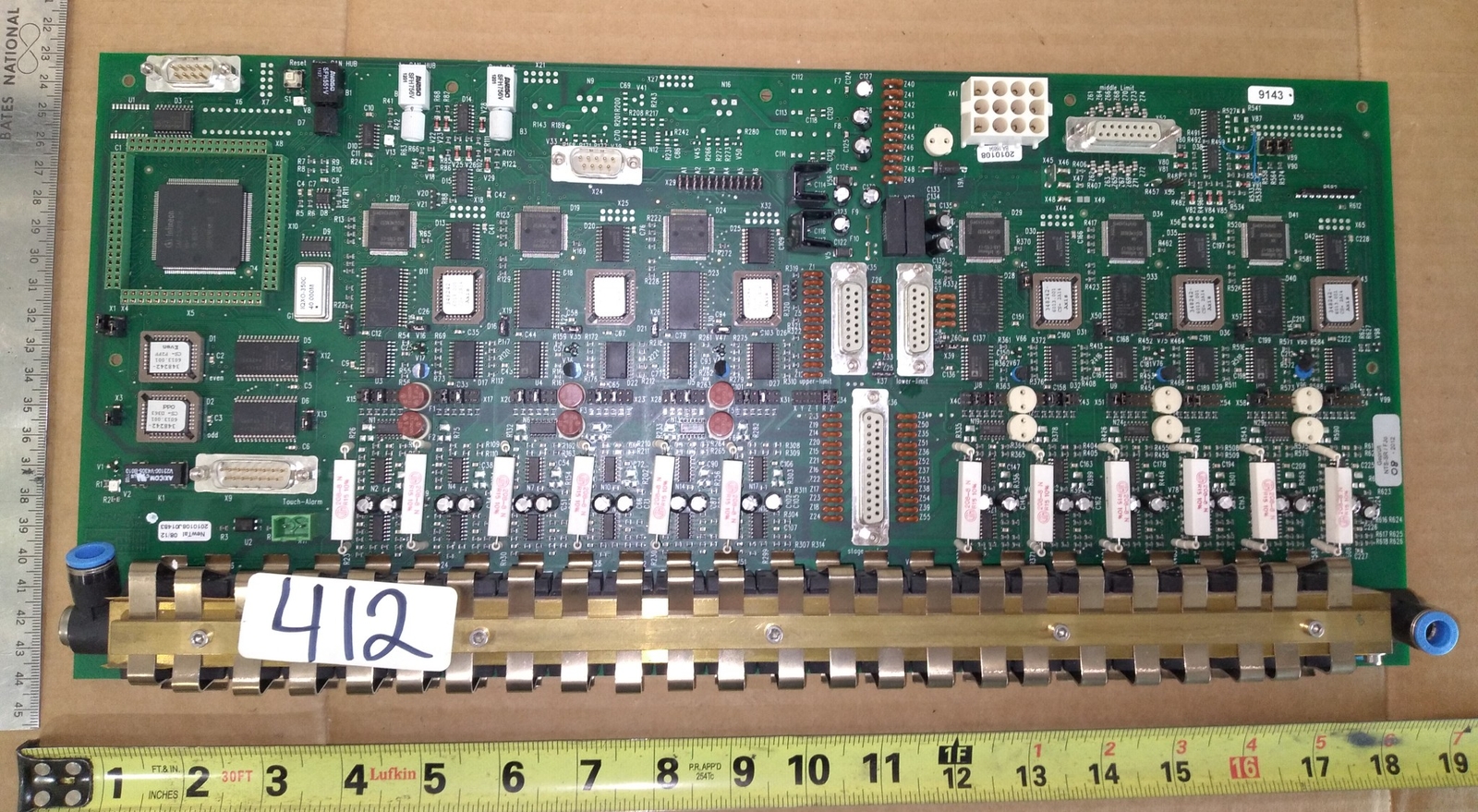Zeiss 348242-9143-4302 Stage Control Aircooled PCB SS-3 348242-9043-4302