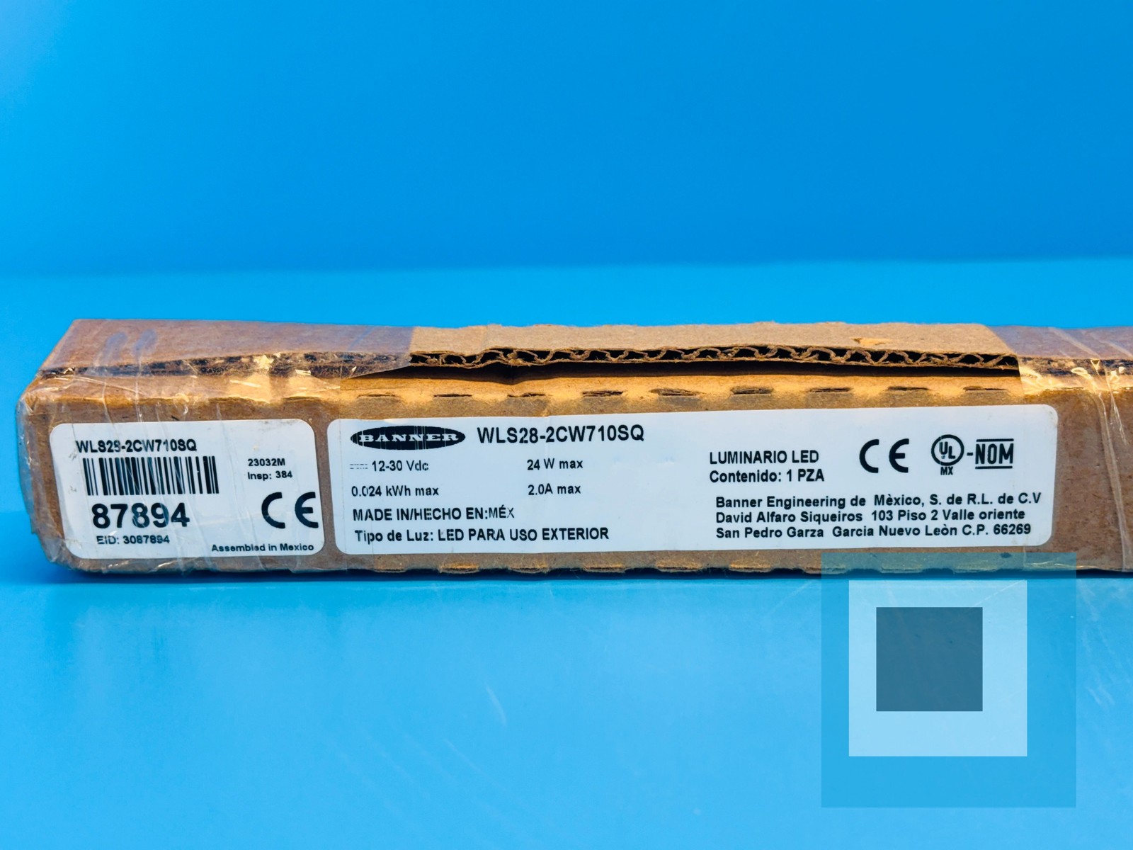 Banner Engineering WLS28-2CW710SQ LED Work Light Strip EID: 3087894 – NEW IN BOX