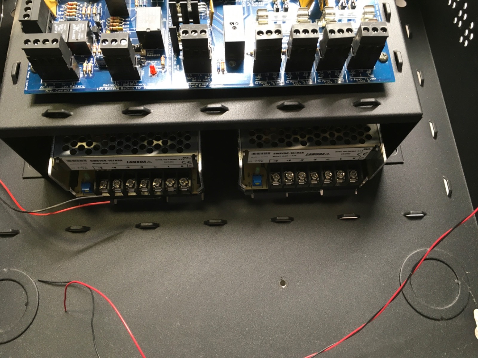 DSX-1040PDP Power Distribution Panel, 2-SWS150-15/DSX power supplies, used, OC-1