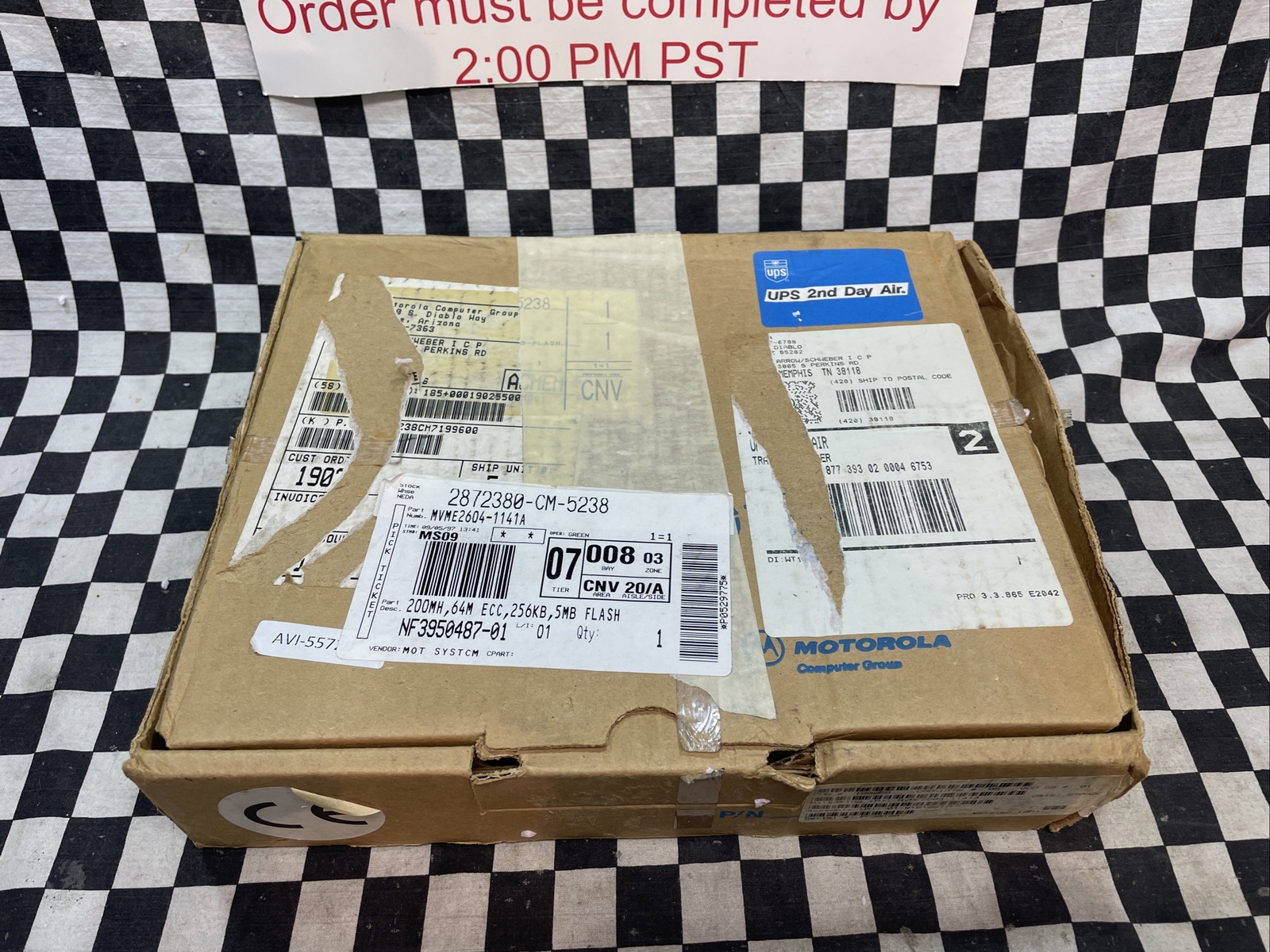 Motorola MVME 2600 Series MVME2604-1141A, W1619B77F Module