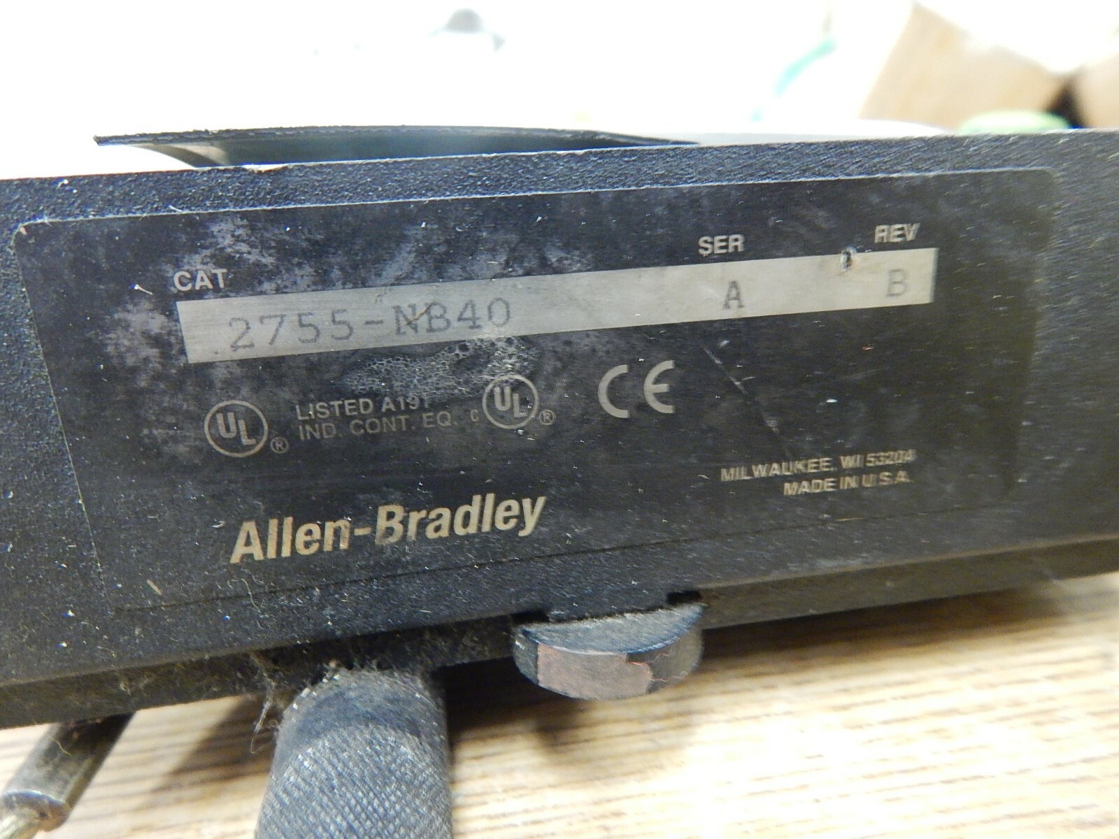 Allen Bradley 2755-NB40 Ser A Rev B Adaptascan w/ Power Cord *FREE SHIPPING*