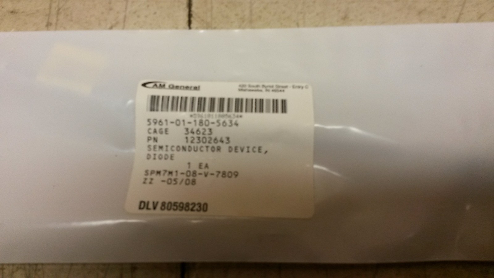 NOS AM General Diode Assembly M939 Transfercase Shift System 12302643 12276948