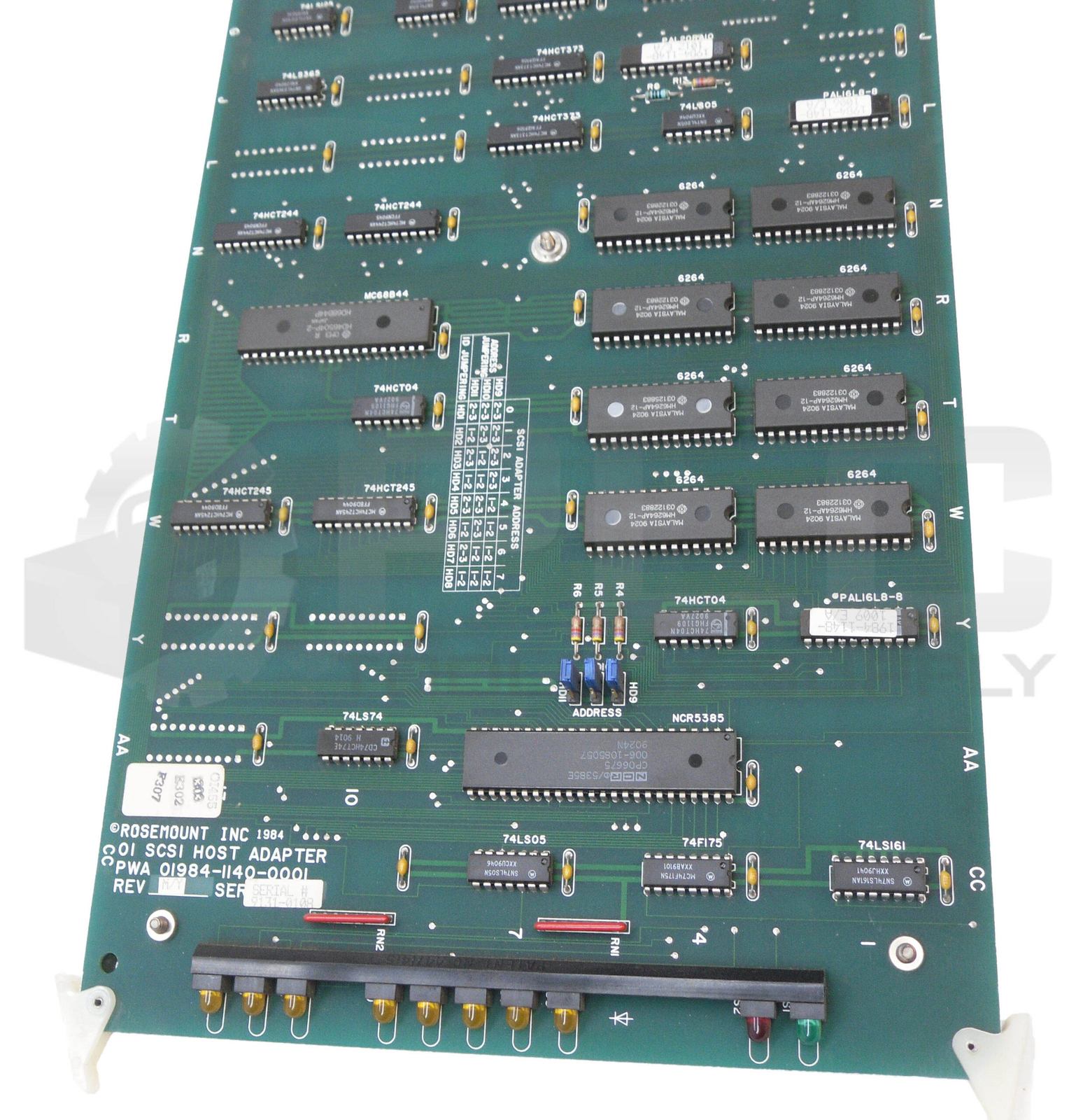ROSEMOUNT 01984-1140-0001 SCSI HOIST ADAPTER BOARD
