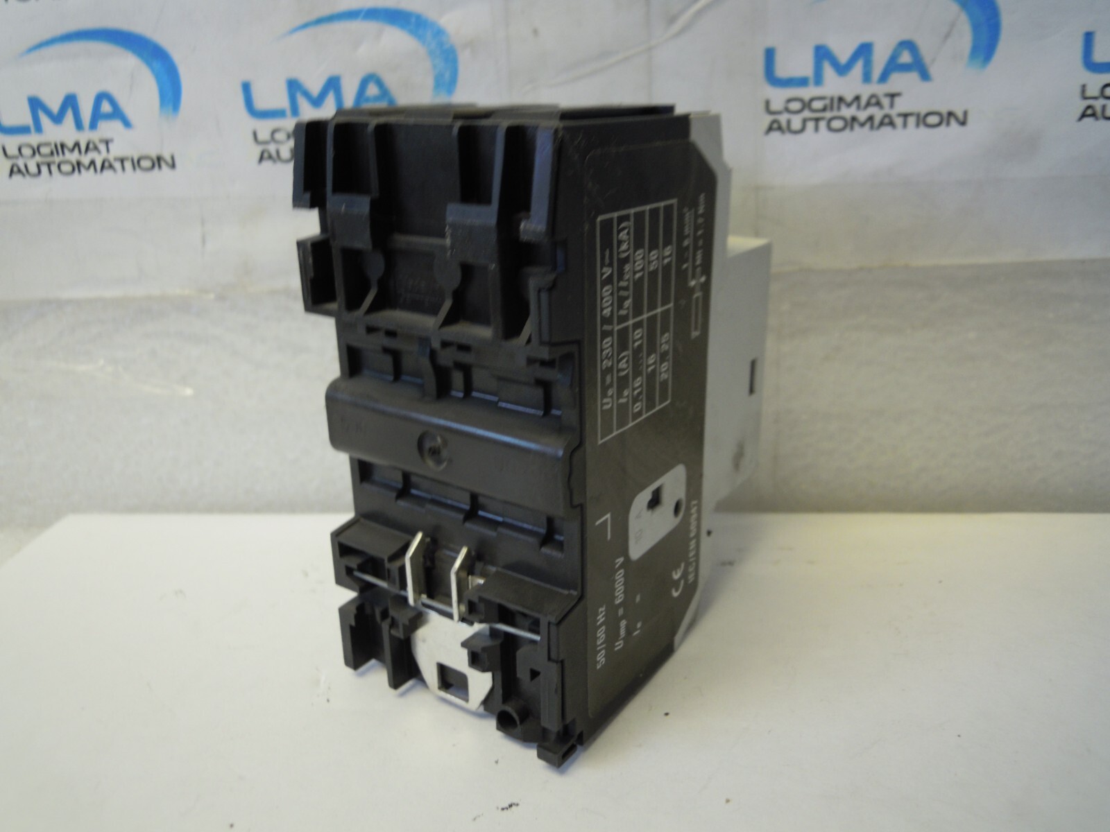 LOT 2X KLOCKNER MOELLER PKZM0-10 ENGINE STARTER CIRCUIT BREAKER 3P 3PH 10HP EATON