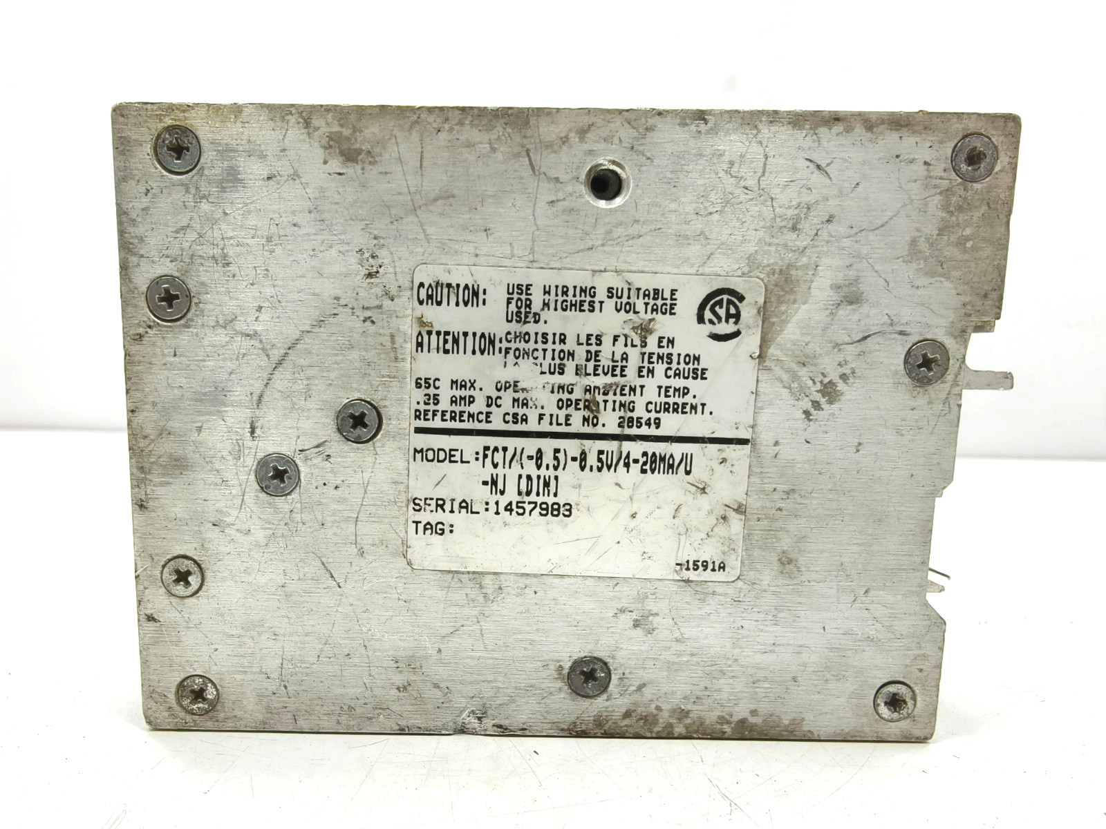 FCT Signal Converter FCT/4-20MA/4-20MA/U DIN