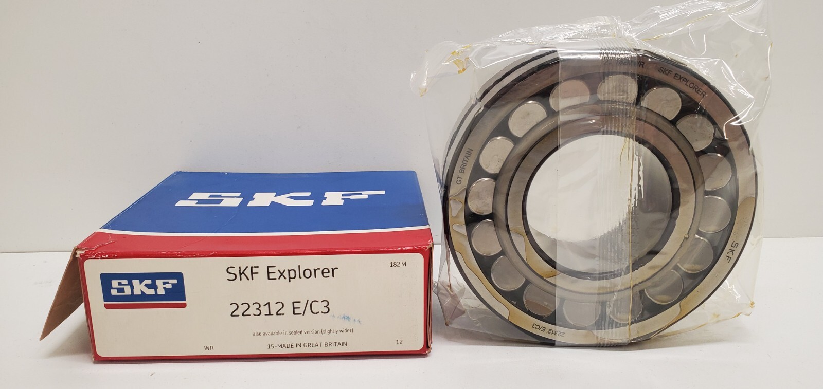 NEW IN BOX! SKF EXPLORER ROLLER BEARING 22312 E/C3