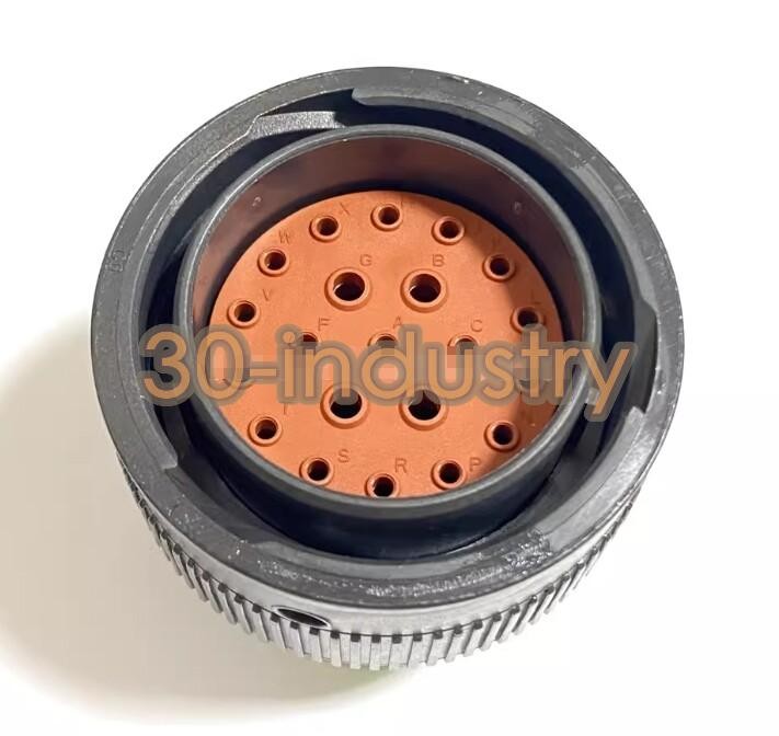 QTY:1 NEW FIT FOR HDP26-24-21PN-L017 connector circular 21P aviation plug