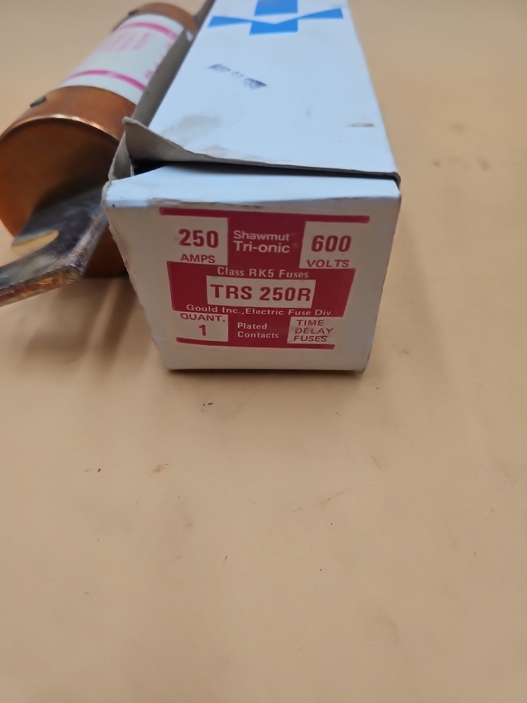Gould Shawmut Tri-Onic TRS-250R 250 Amp Time Delay Fuse
