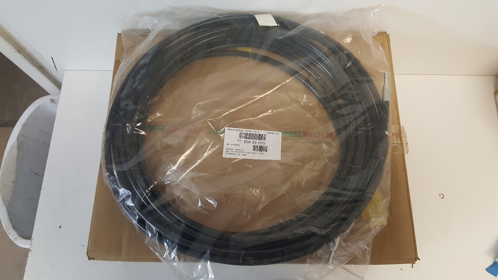 NEW OLD STOCK! DMG-MORI SERVICE-AUFRAG HOSE 204-31-010