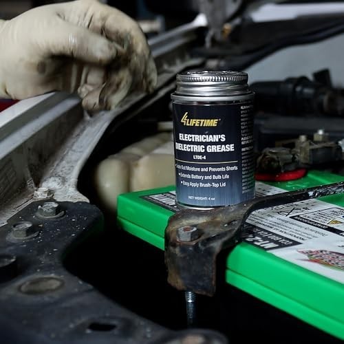 4LifetimeLines Dielectric Grease for Electrical Connectors – 4oz Brush