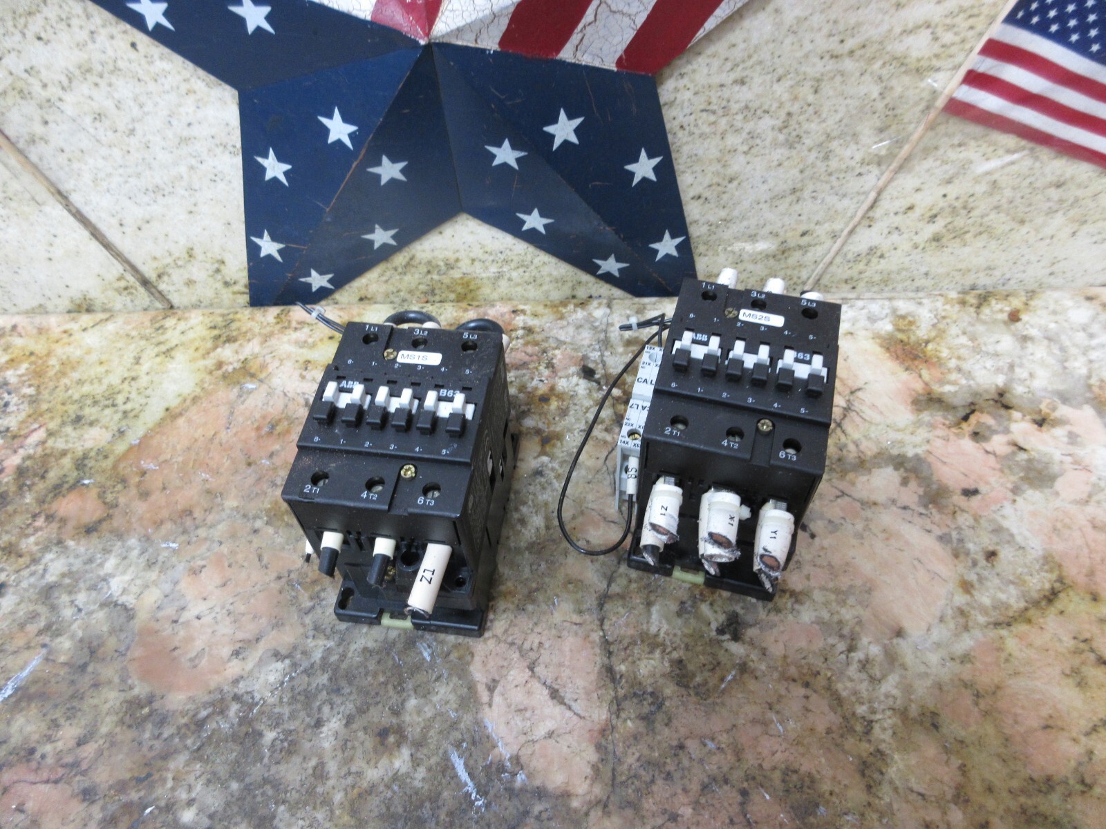 ABB B63 EN 60947-4-1 IEC 947-4-1 CONTACTOR LOT OF 2 PIECES