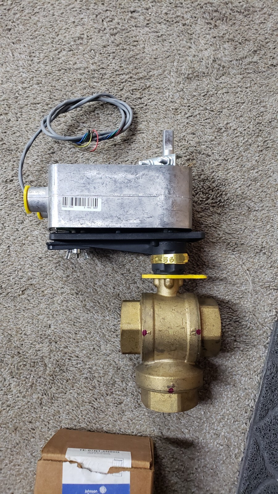 NEW Schneider Electric SmartX Actuator Spring Return w/ Ball Valve # MS40-7043
