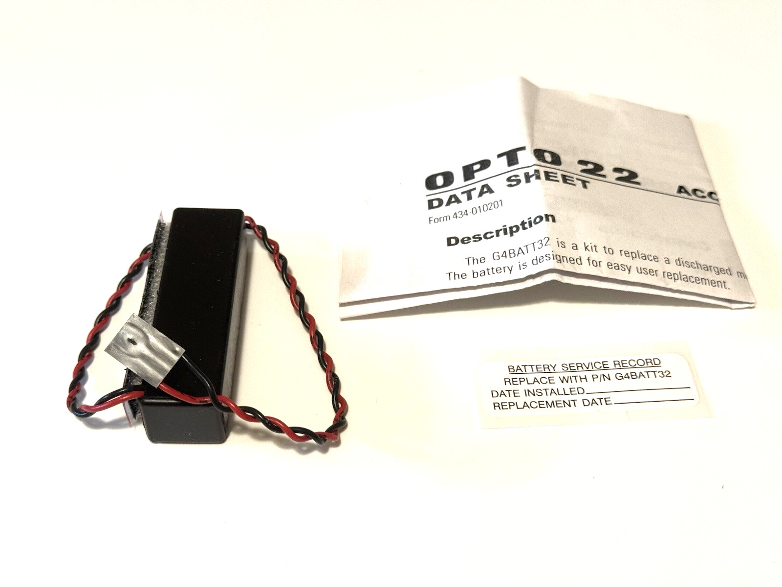 New in Box OPTO-22 G4BATT32 BATTERY FOR G4 SERIES CONTROLLERS 3.6V *USA SELLER*