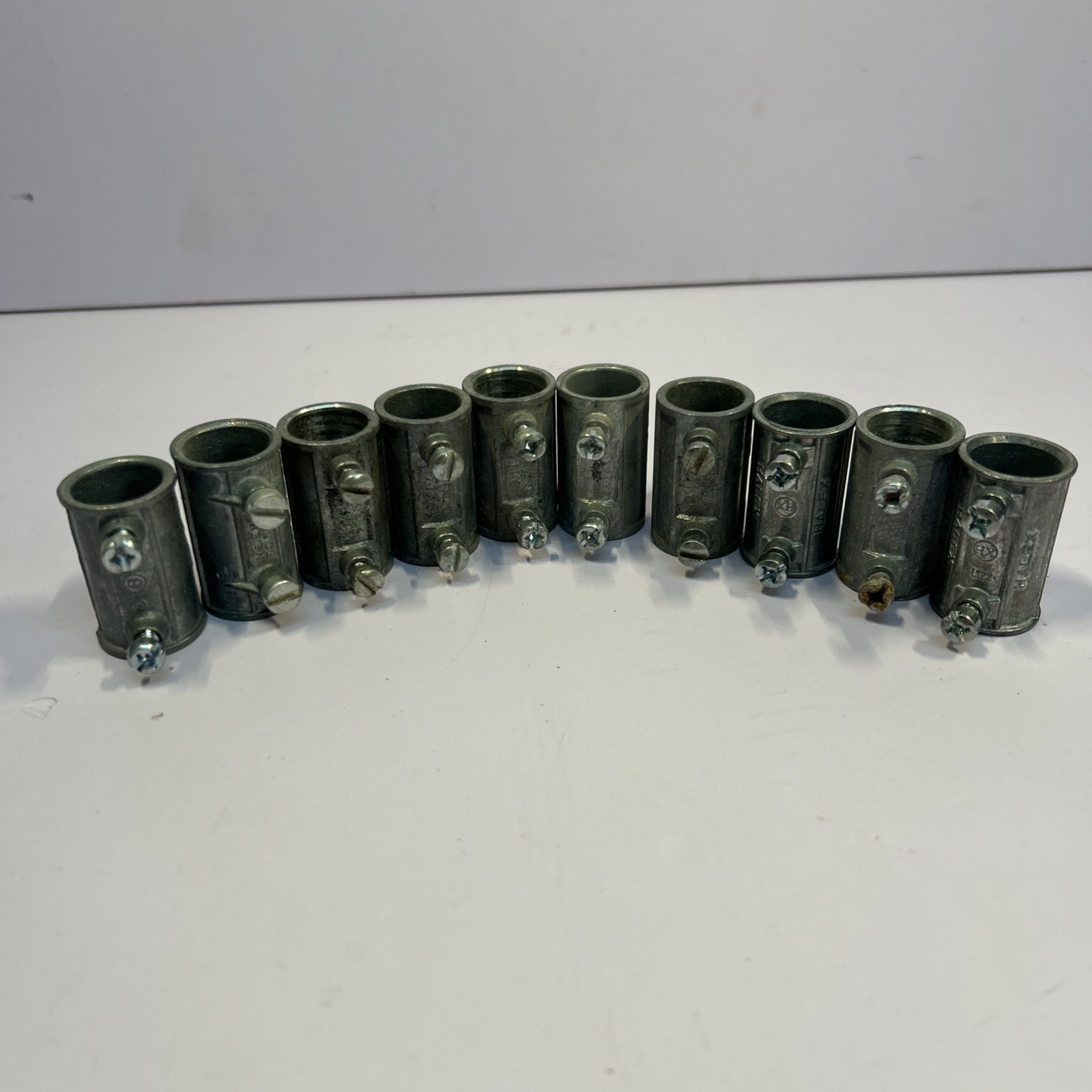 Halex L122 ID 3/4″ Conduit Connector Lot of 10 Fittings