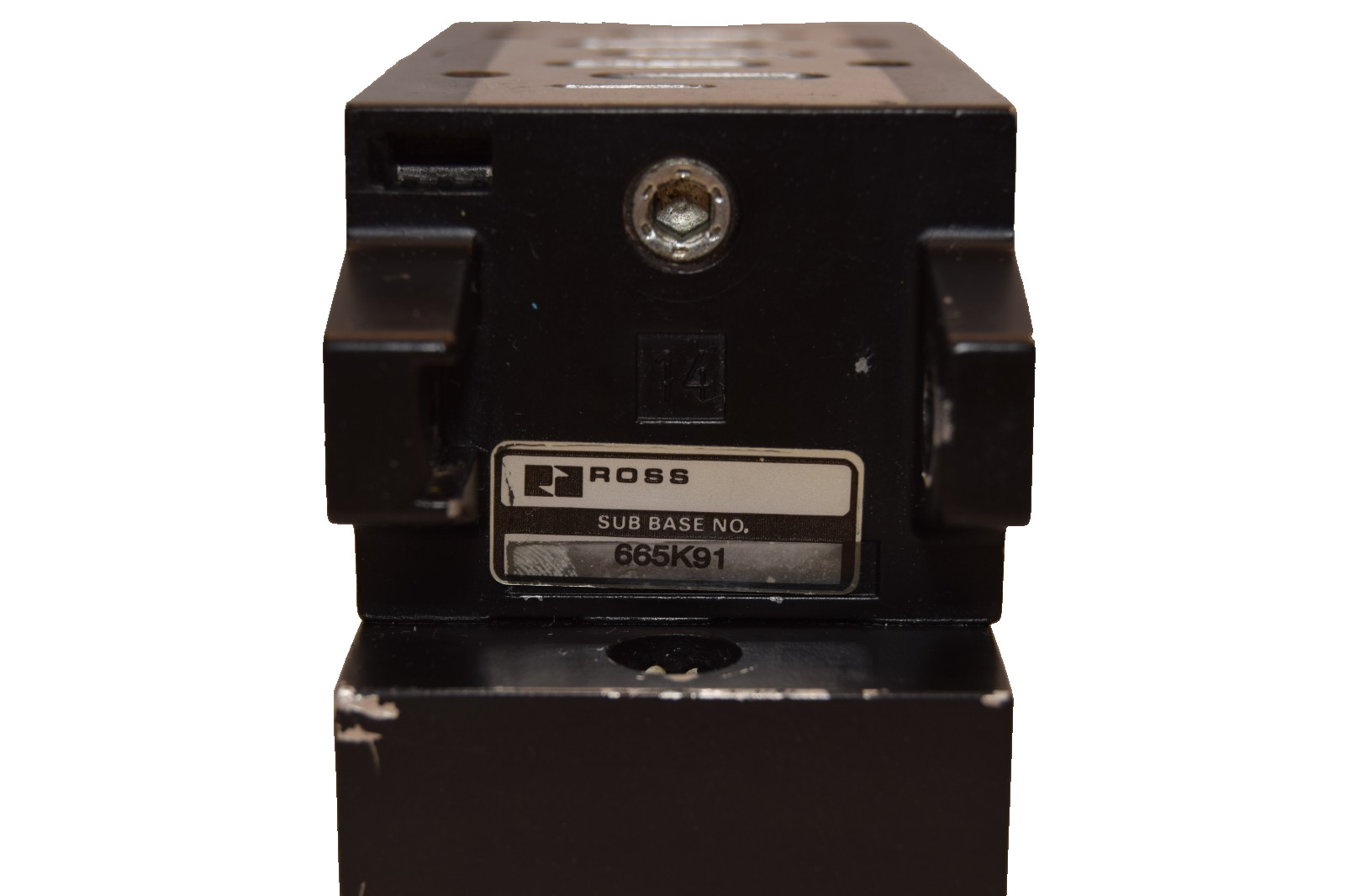 Ross Manifold Sub-Base Base 665K91 VDMA 24 345 C2 , VDMA24345C2