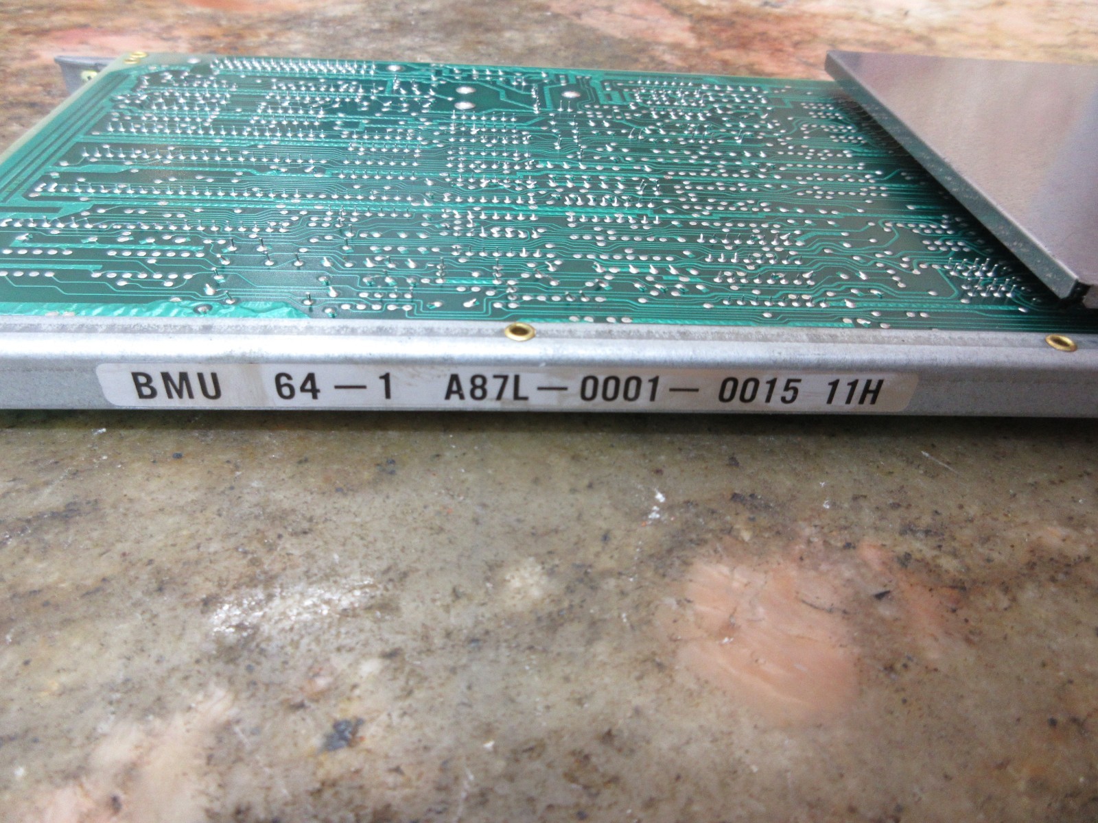 1991 MORI SEIKI L-100H HITACHI FANUC BUBBLE MEMORY BOARD A87L-0001-0015 11H