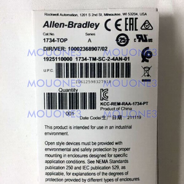 Free Shipping A NEW IN BOX ALLEN BRADLEY 1734-TOP