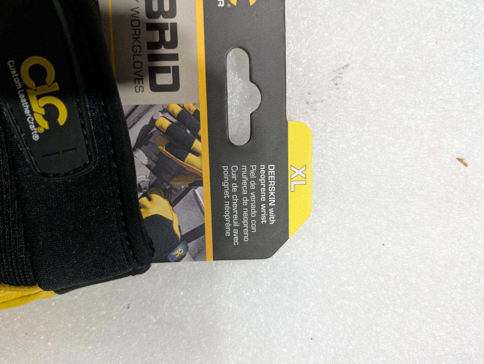 CLC WORK GEAR #285 HYBRID DEXTERITY WORK GLOVES GEAR