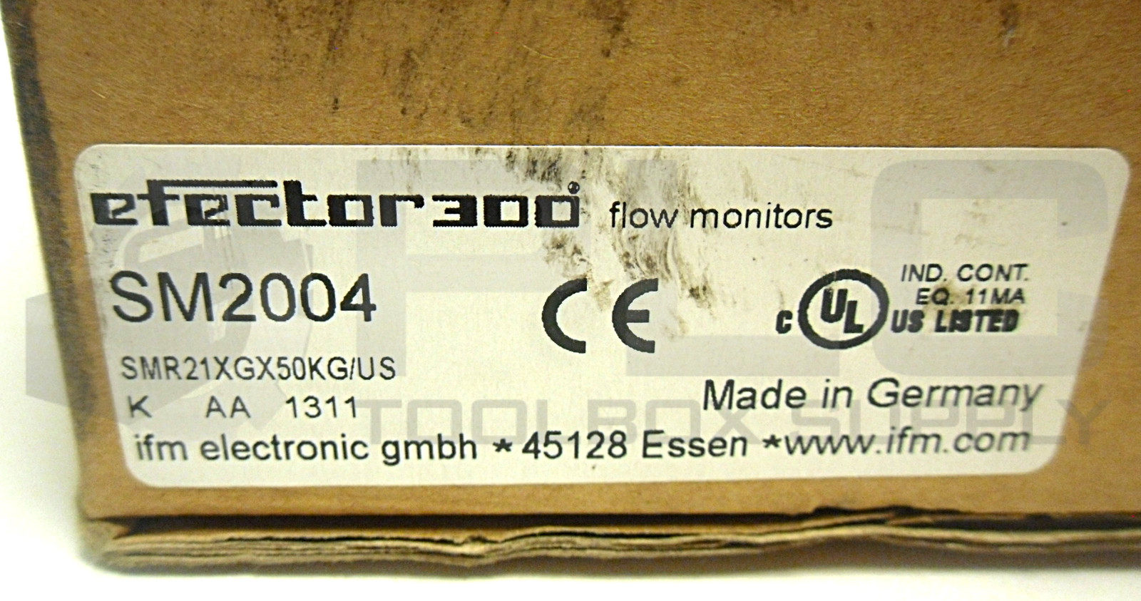 NEW IFM SMR21XGX50KG-SM2004 MAGNETIC-INDUCTIVE FLOW METER SM2004