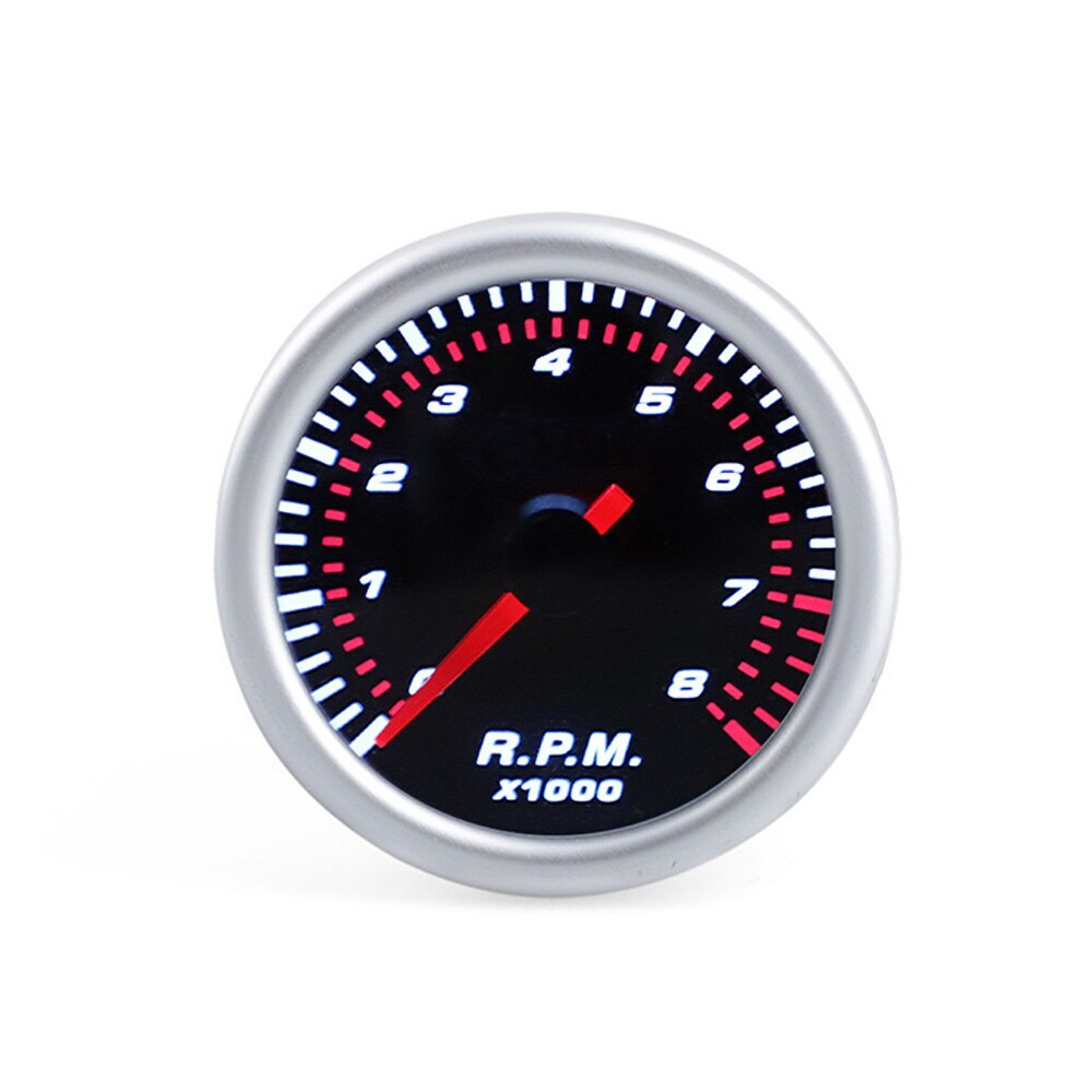 1pcs 52mm Car Engine Speed Tacho Gauge Meter Tester 0~8000 RPM new