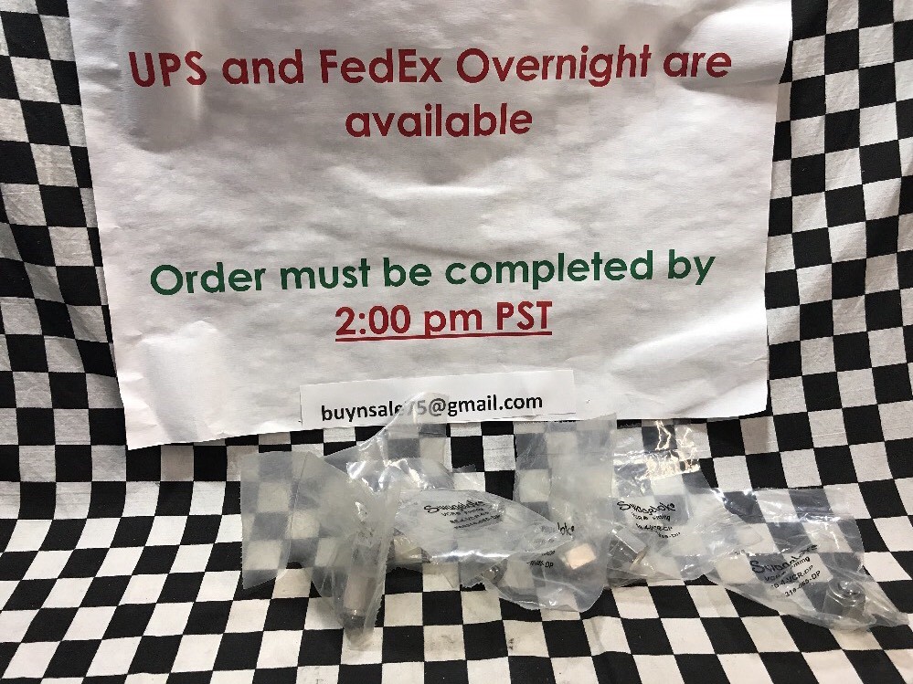 LOT OF 7, SWAGELOK VCR CAP 1/4″, SS-4-CP, SSVCRCP, BOX A #130N2