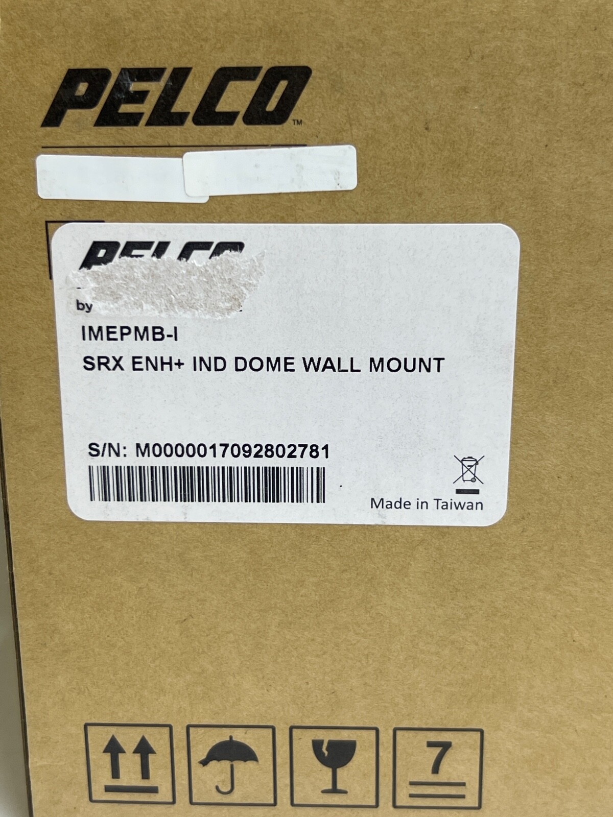 (Lot 2 Pcs) PELCO IMEPMB-I Sarix Enhanced, Indoor Dome, Wall Mount