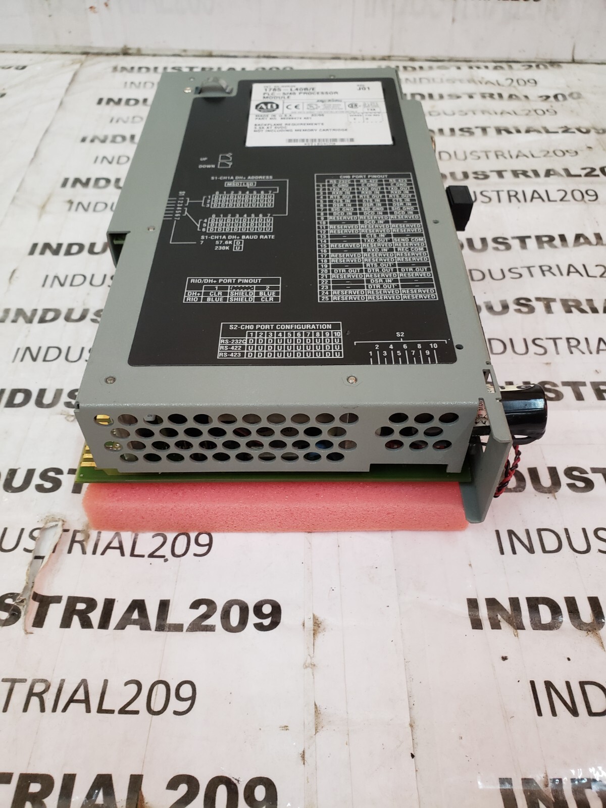 ALLEN BRADLEY 1785-L40B/E PLC 5/40 PROCESSOR MODULE