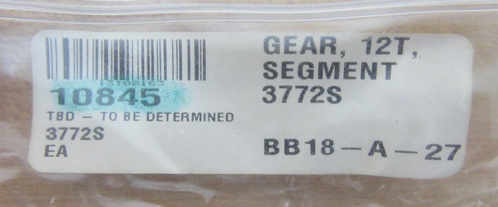 AKD Hydraulic 3772S Segmented Gear