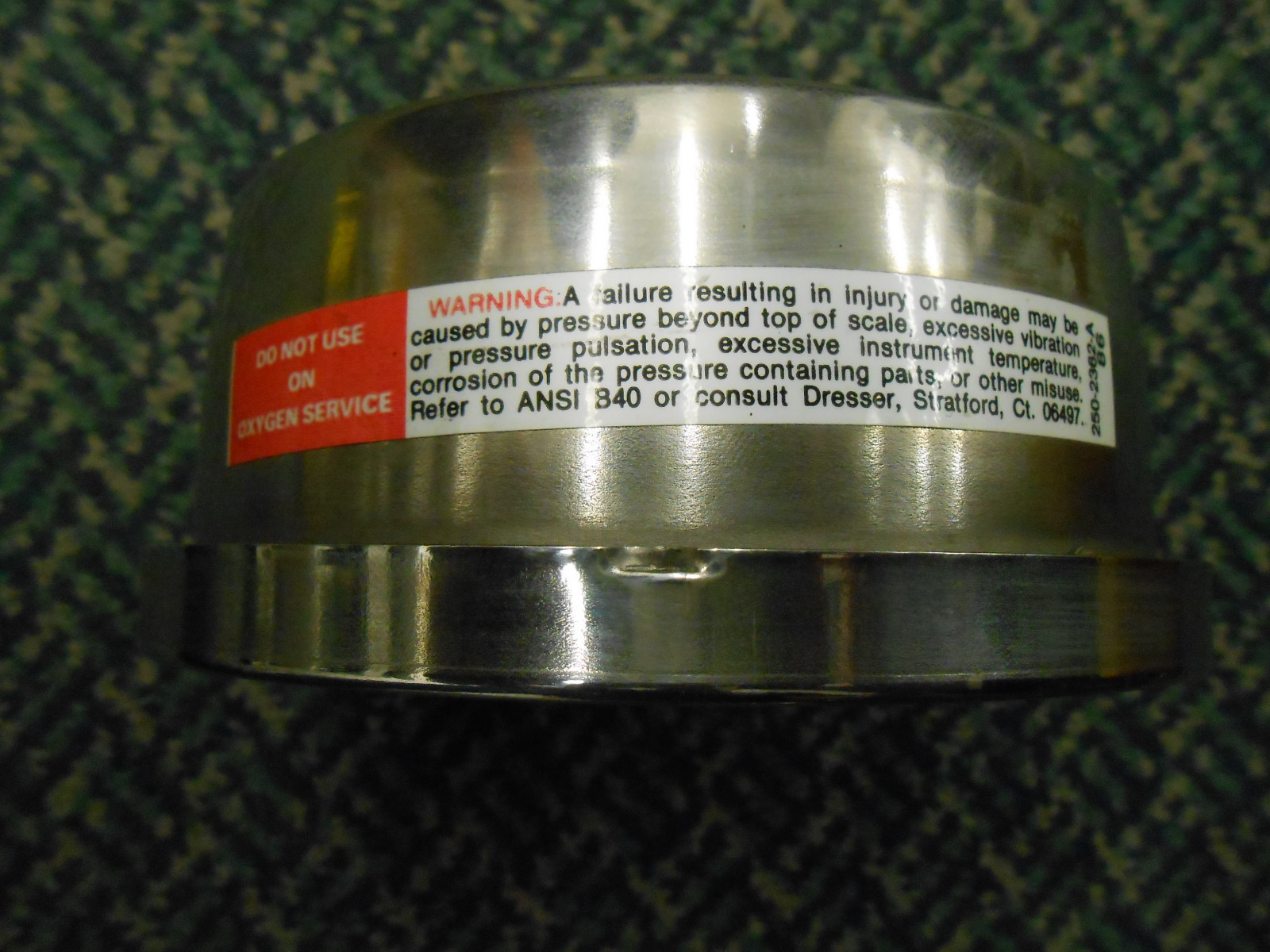 ASHCROFT AISI 316 TUBE & SOCKET 0-1000 PSIG