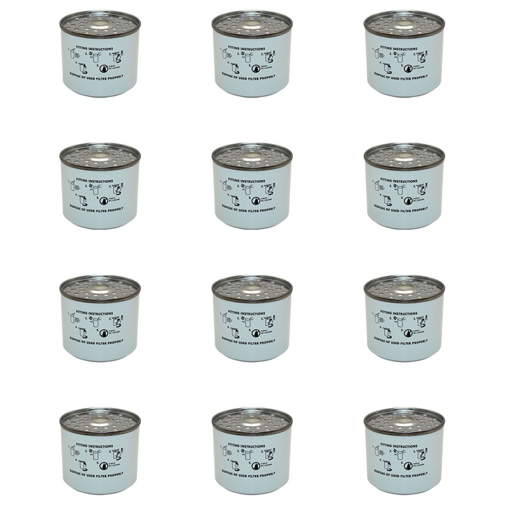 12 – Fits Ford Tractor 83937061 FF167 CAV296 Fuel Filter Cartridge FF3000