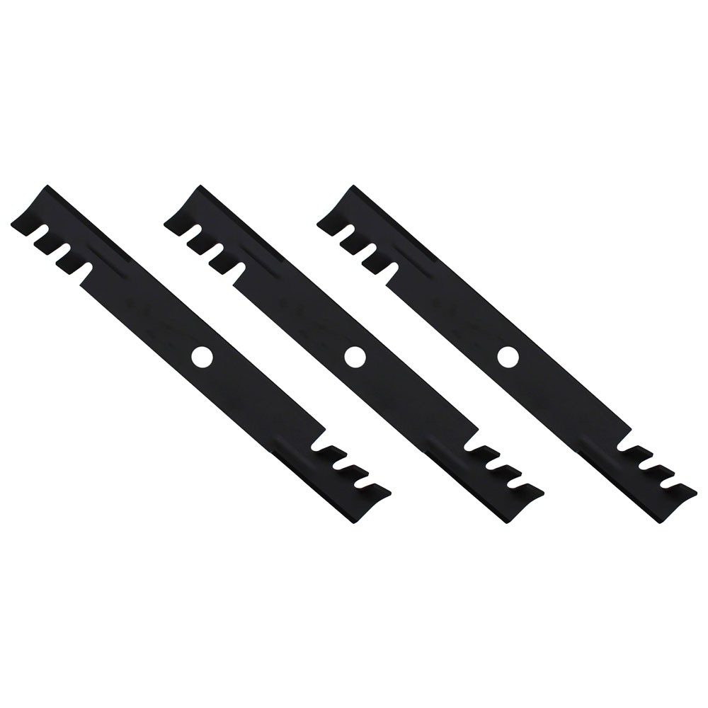 THREE Mulching Mower Blades Fits Exmark 60″ Mower Deck 103-6398 116-5174