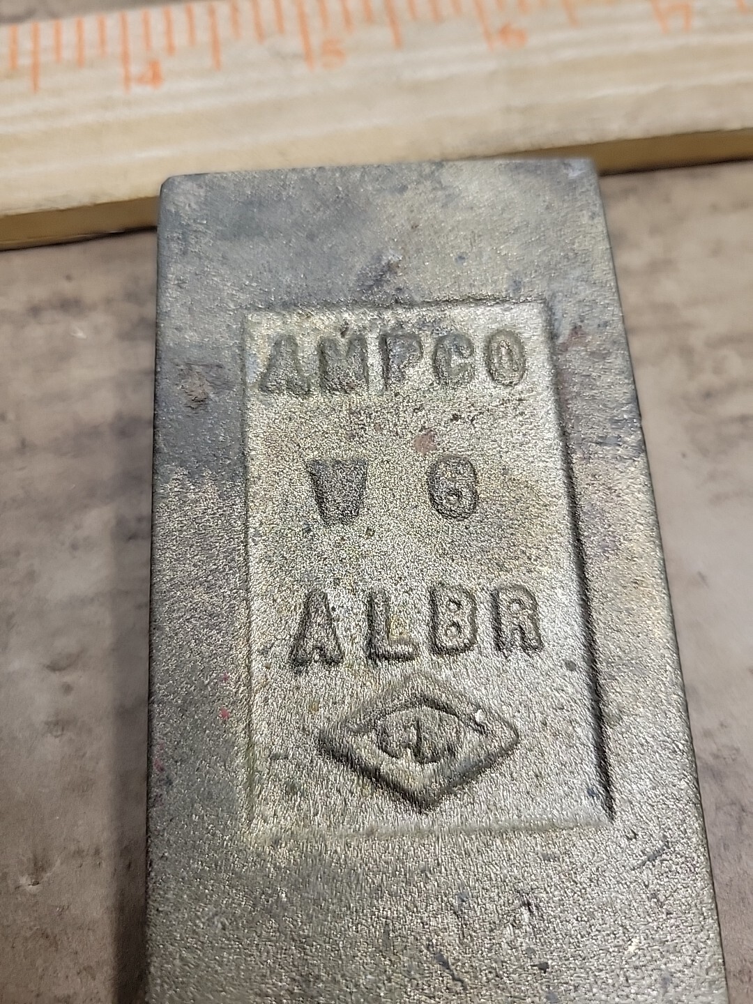 Qty: 1 Ampco 4DC16 Non-Sparking Flange Wedge 7 X 2 in X 3/4 in