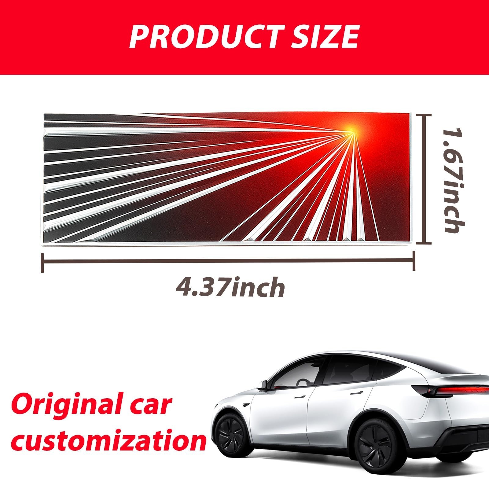 2026 Launch Badge for Tesla Model Y Juniper Accessories Limited Edition Metal…