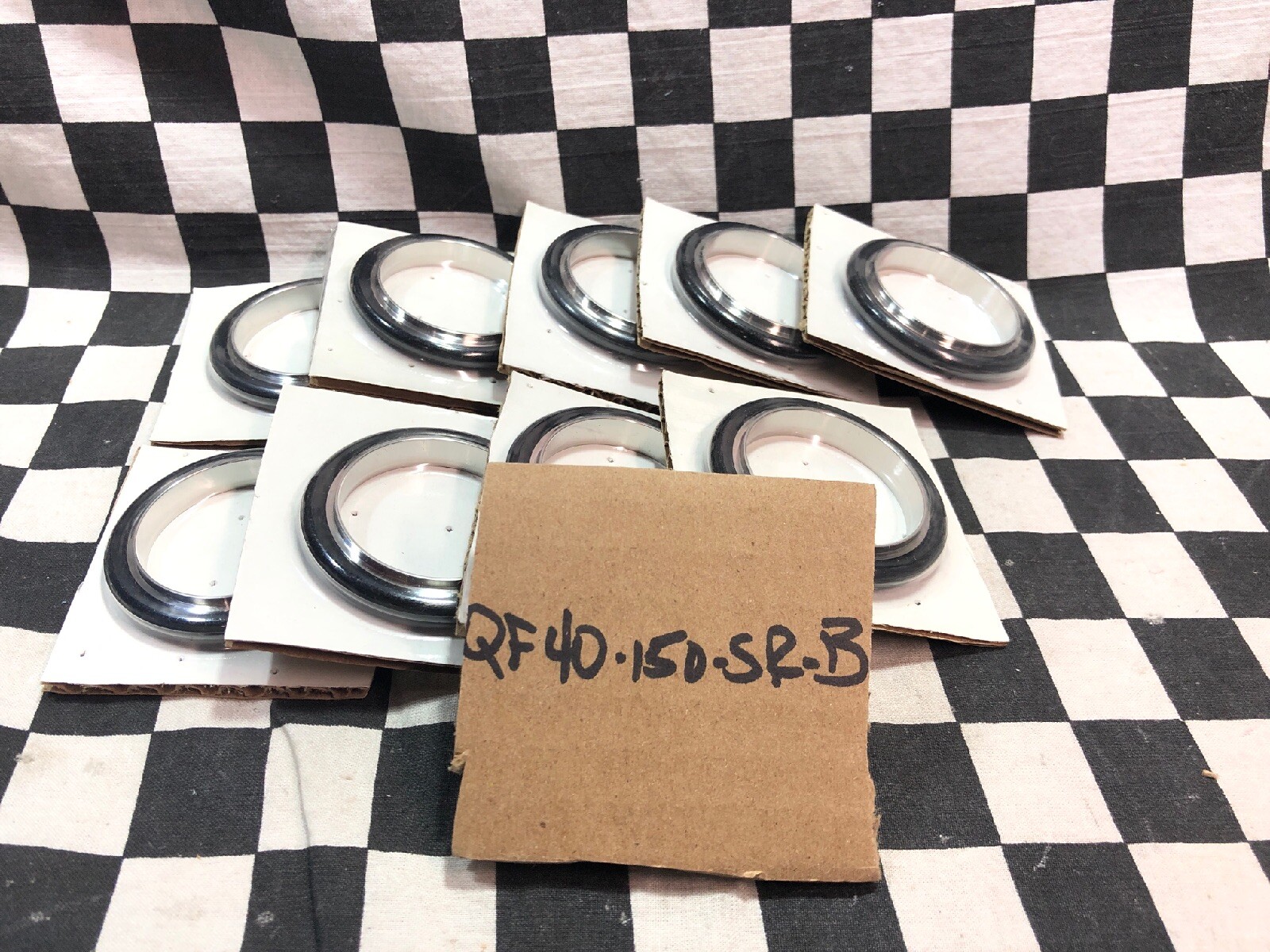LOT OF 10 KURT J LESKER Centering Ring, QF40-150-SRB, SHIPSAMEDAY#122A1
