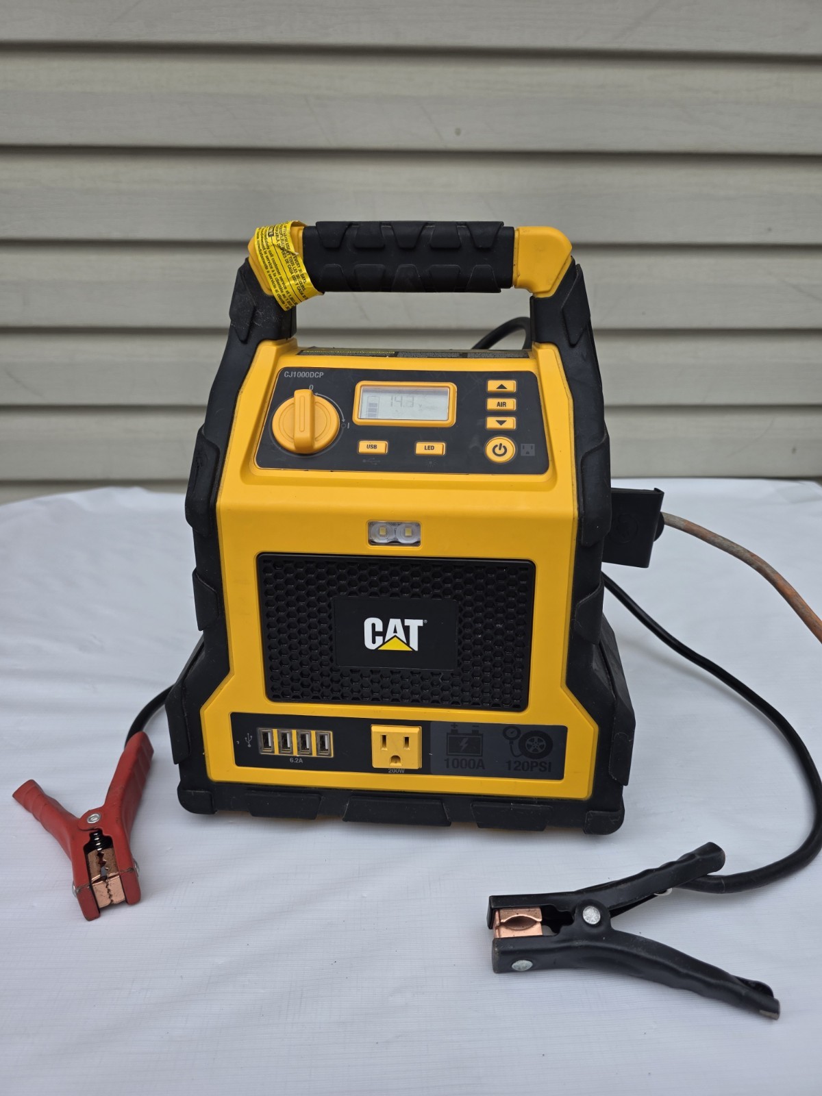 3 in 1 CAT Professional Power Station with Jump Starter & Compressor