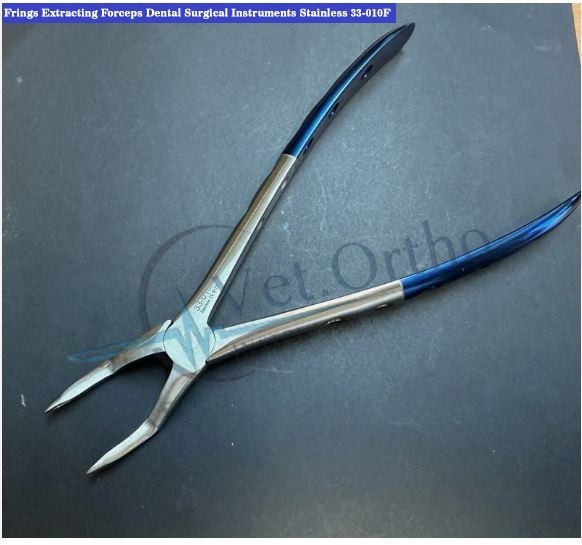 Frings Extracting Forceps Dental Surgical Instruments Stainless 33-010F