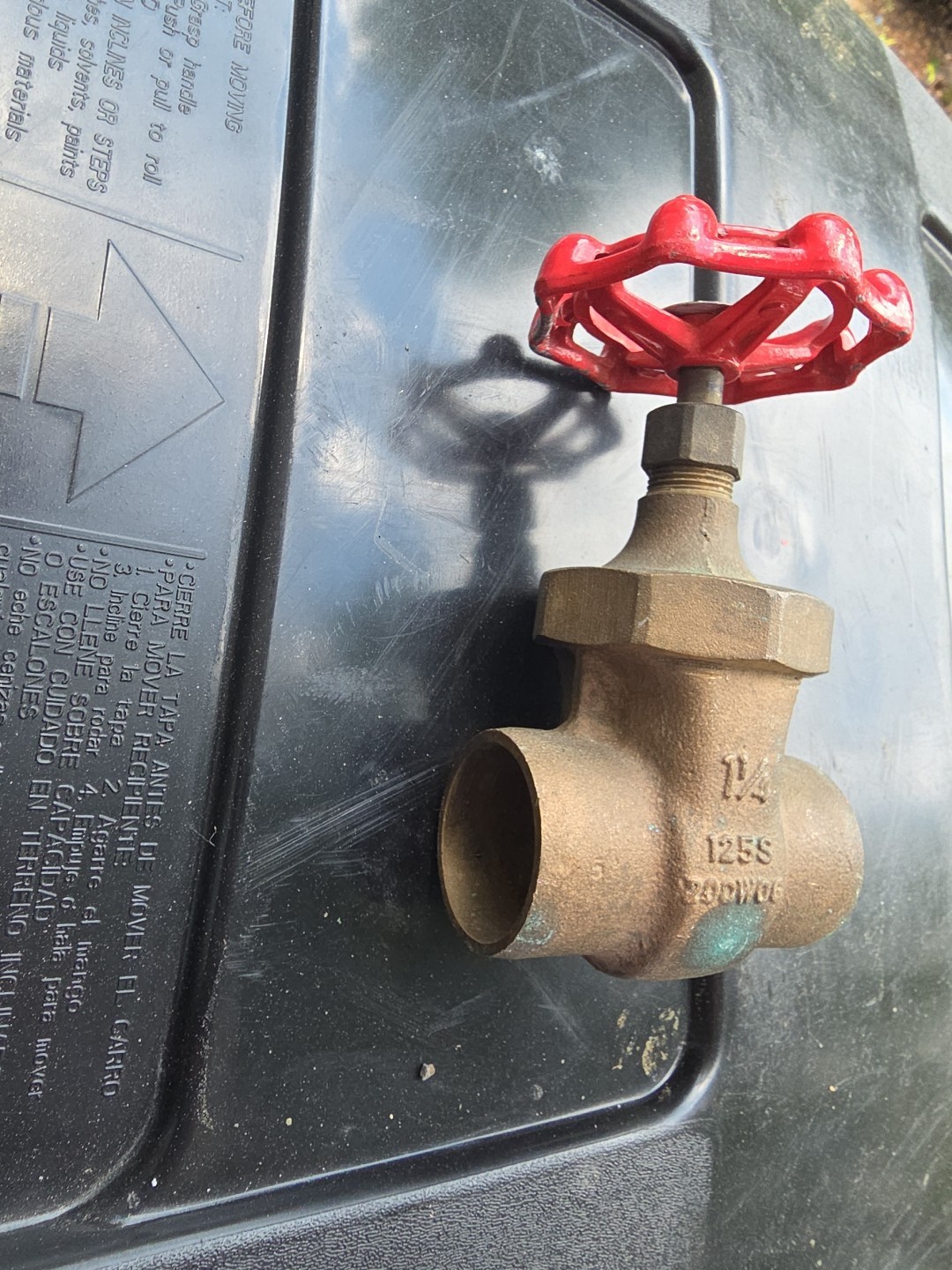 KITZ 1-1/4″ BRASS SWEAT GATE VALVE C125S