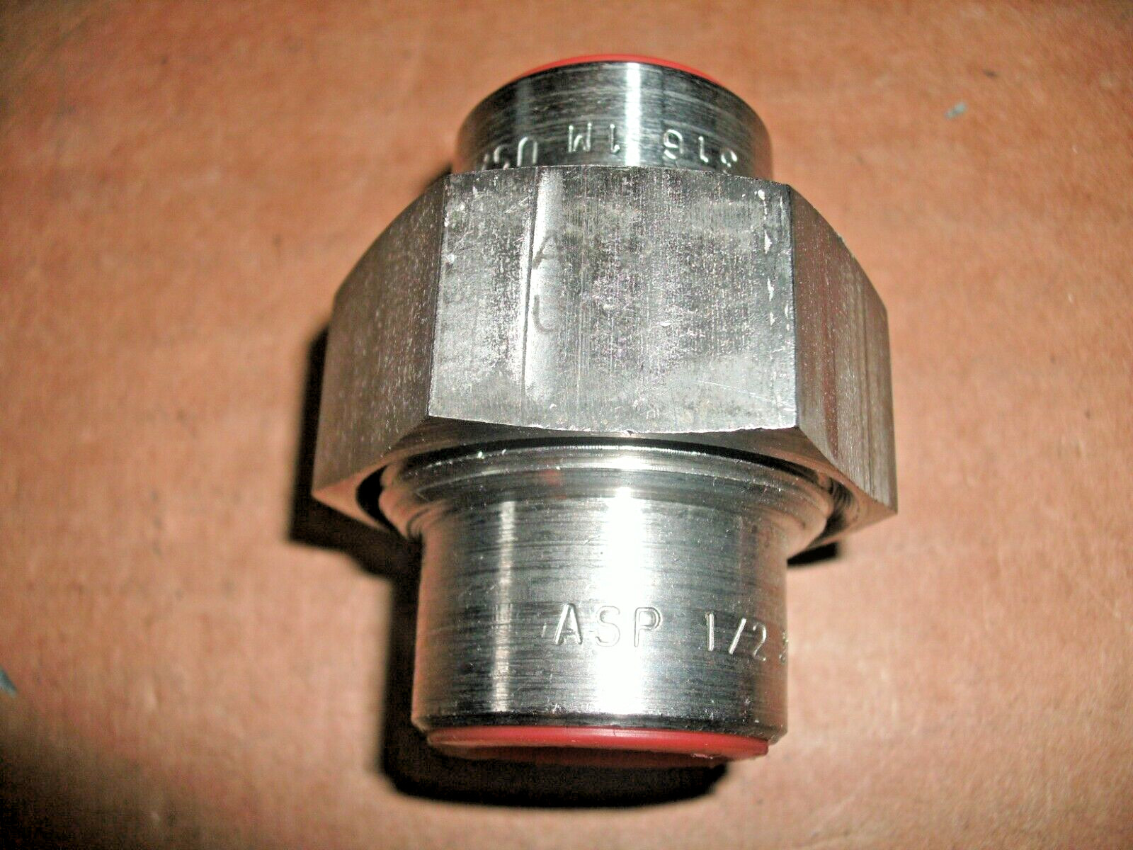 ASP STAINLESS STEEL 316 1/2″ NPT UNION – 7 AVAILABLE