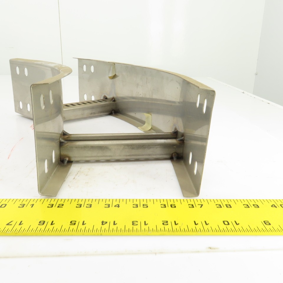 Cooper 4SS6MR-06-45HB12 B-Line Stainless Steel 45° Ladder Cable Tray 6″ W