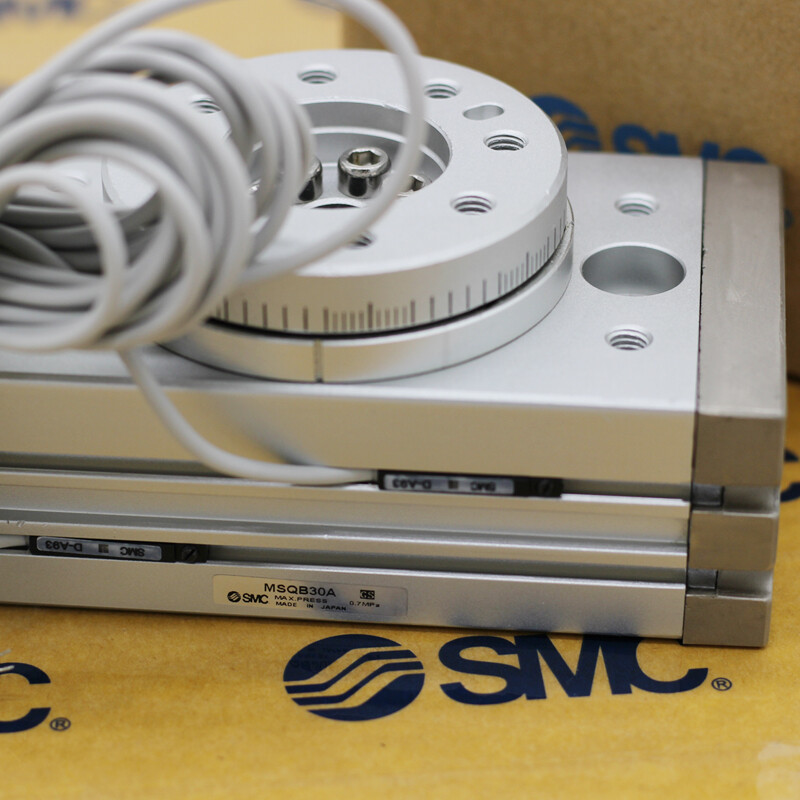 SMC MSQB20A Rack-and-Pinion Pneumatic Rotary Actuator, 18mm Bore Dia,20mm Bod✦Kd