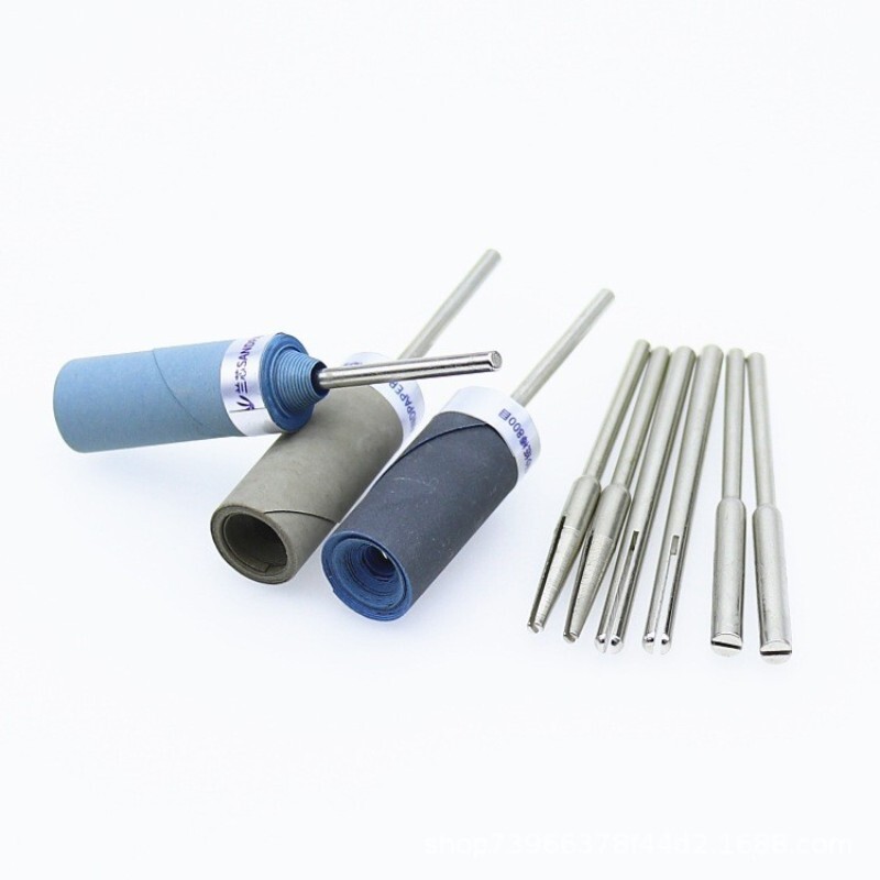 3/32″ Shank Dia Split Mandrel for Abrasive Sanding Disc Sandpaper 10pcs