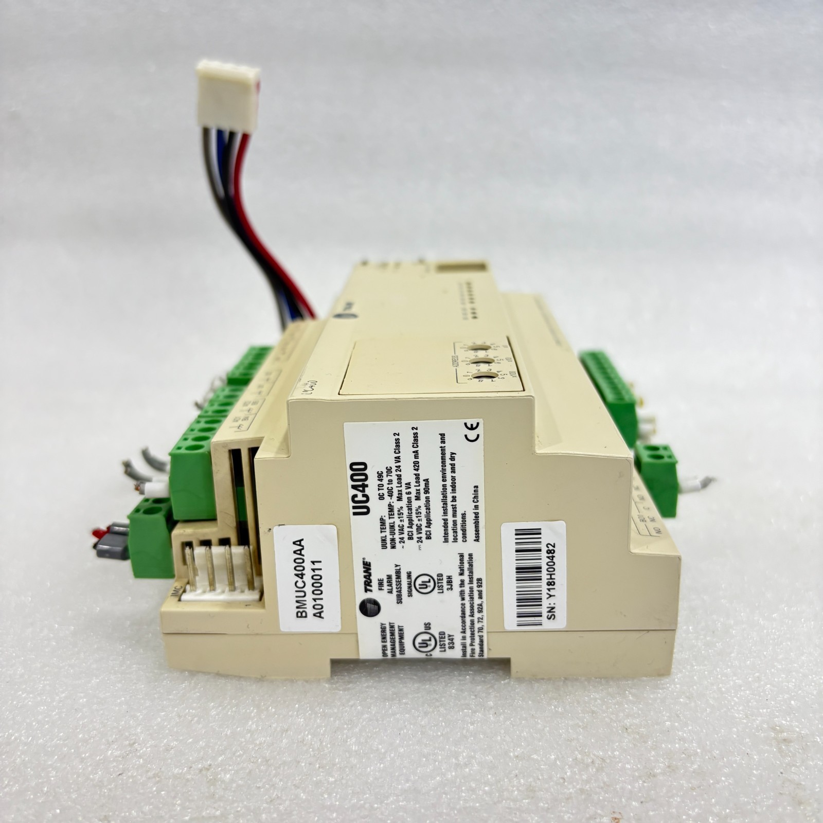 Trane UC400 Programmable Controller X13651492-02 Rev W (USED)