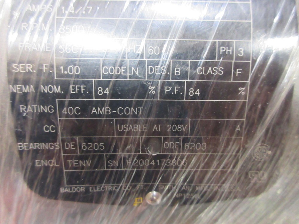 Baldor Reliance 35L503P069G2 ABB Industrial Motor