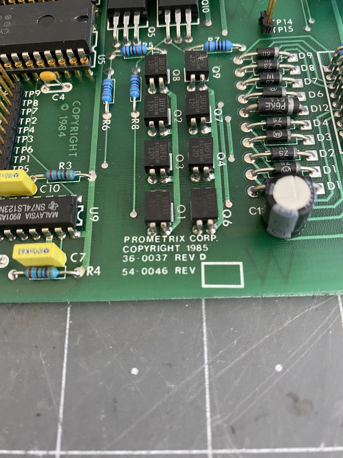 Prometrix Motor Controller PCB PN: 36-0037 REV: D