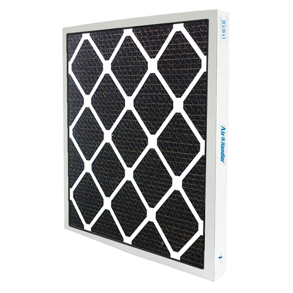 AIR HANDLER 6B869 Odor Removal Non-Pleated Filter,10x10x1 PK 4