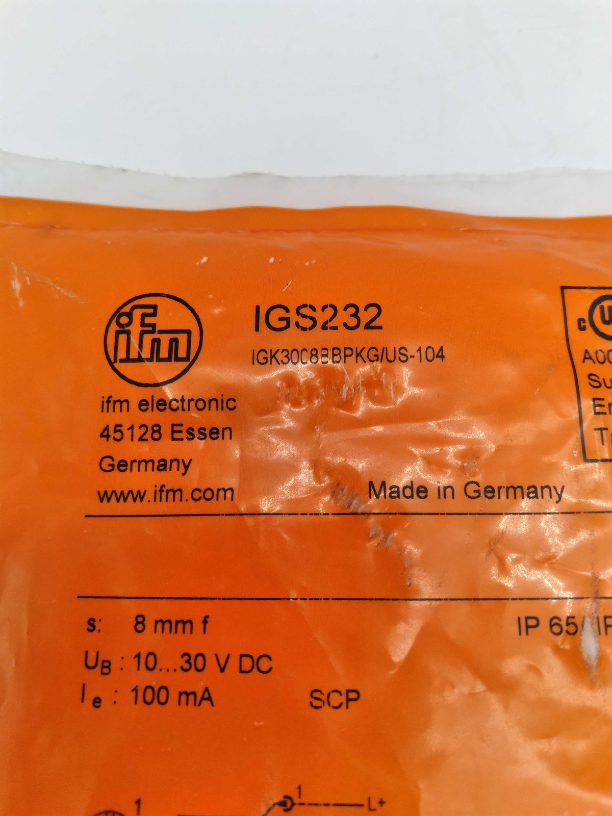NEW IGS232 PROXIMITY SENSOR