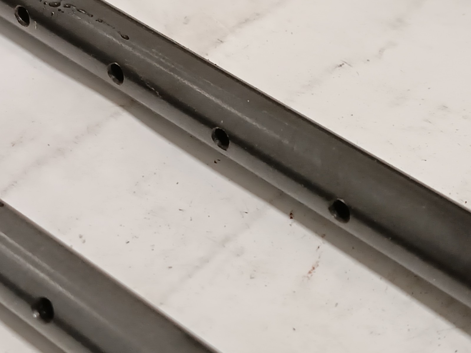 DTP 40 pusher rods for packaging machine, lot of 10steel shafts as shown