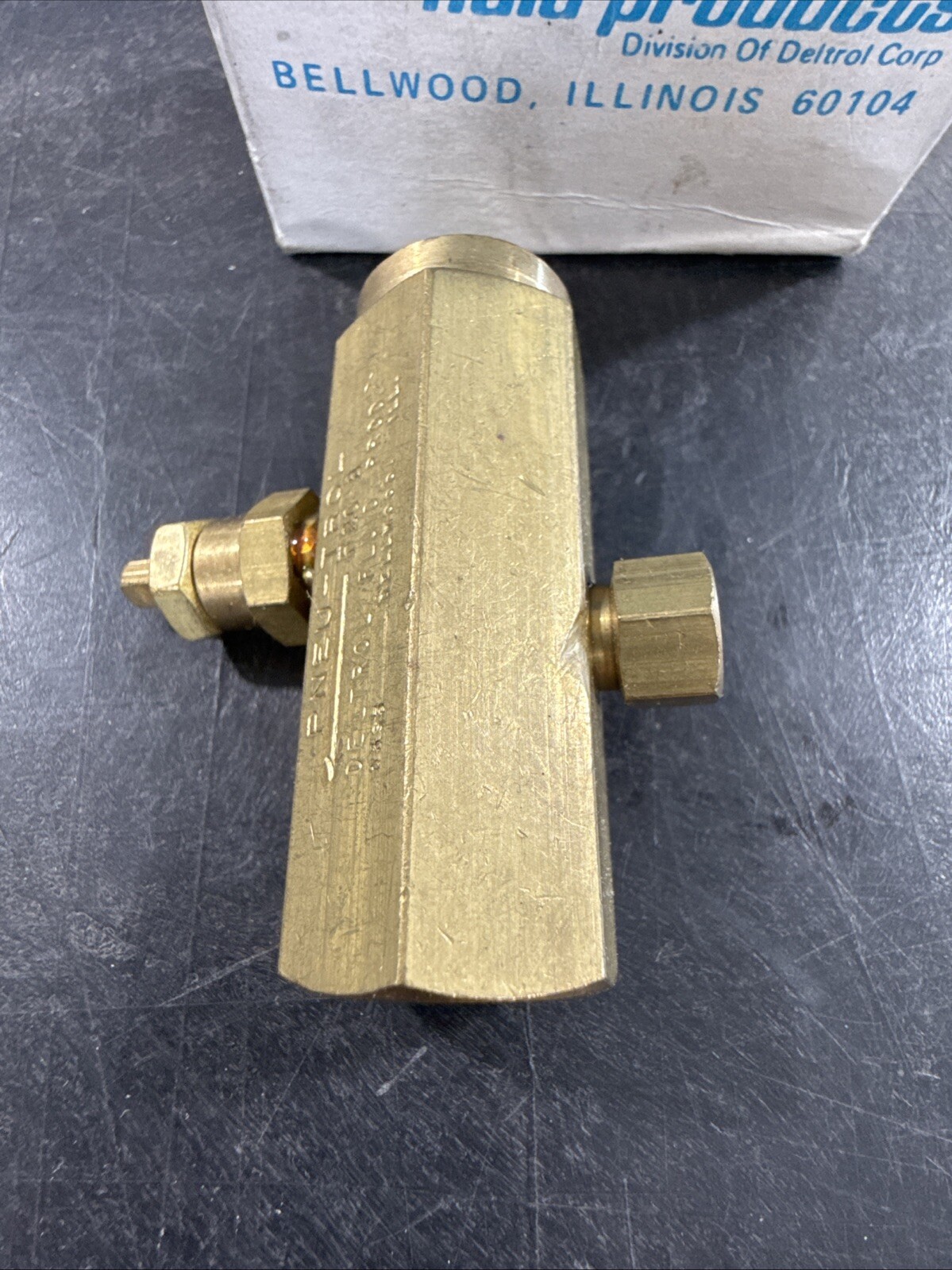 DELTROL F20B 10000-02 Flow Control Valve *NOS*