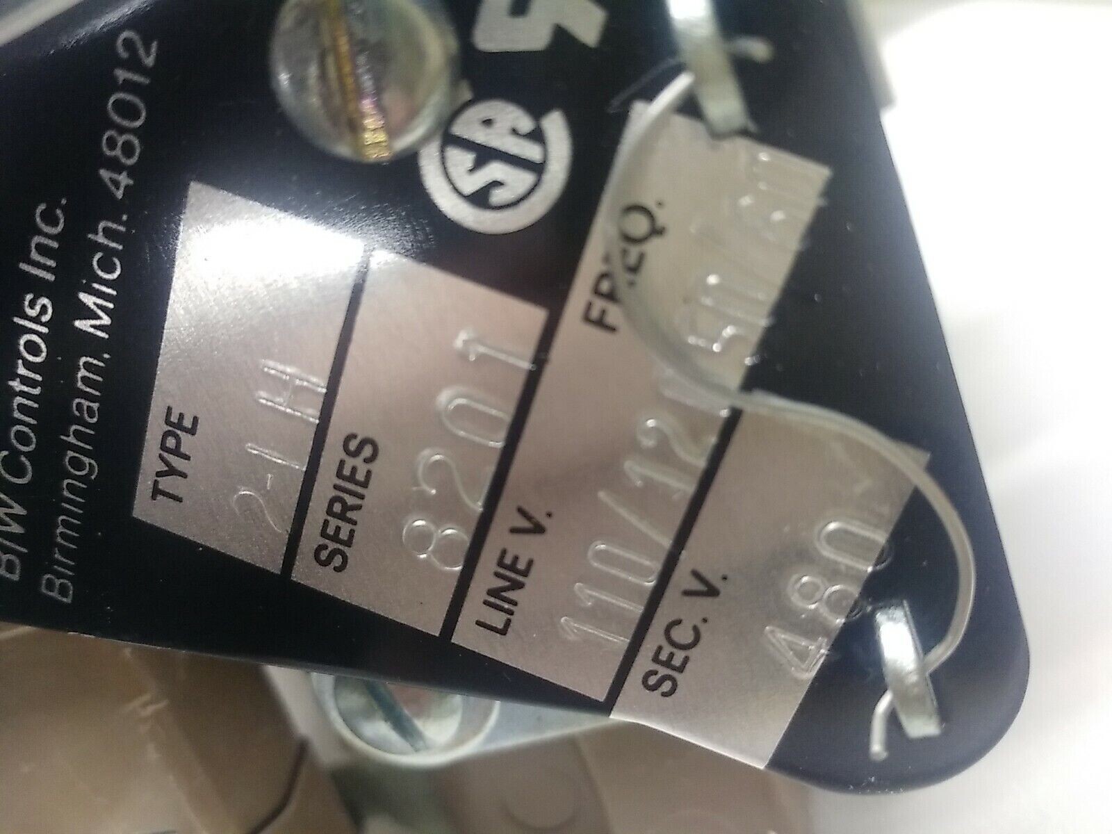 Mcgraw-Edison B/W 8201 Series Relay Type 2Lh Liquid Level Control Systems