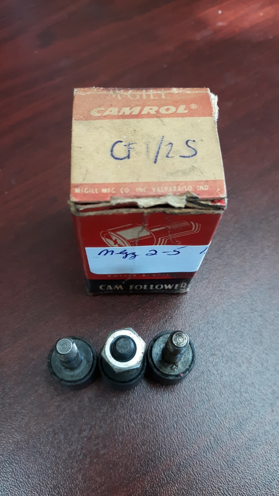 McGill CF-1/2S Cam Follower -used – (lot of 3)